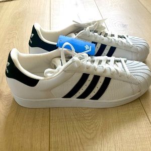 Vintage 2003 Adidas Superstar II Leather White/Black 034859 Men’s size 11.5.